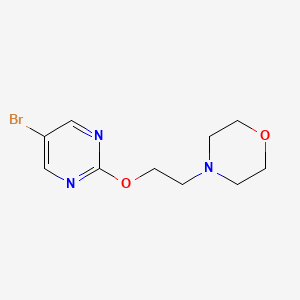 4-(2-((5-Bromopyrimidin-2-yl)oxy)ethyl)morpholine