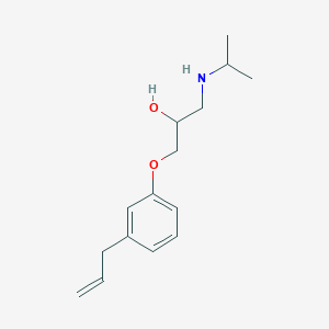 B081261 1-[(Propan-2-yl)amino]-3-[3-(prop-2-en-1-yl)phenoxy]propan-2-ol CAS No. 13707-91-0