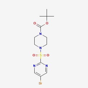 2-[(4-Boc-1-piperazinyl)sulfonyl]-5-bromopyrimidine
