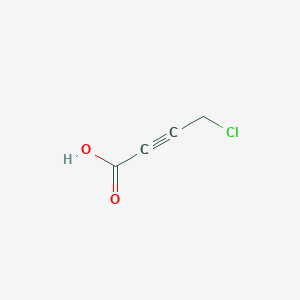 molecular formula C4H3ClO2 B081263 4-氯-2-丁炔酸 CAS No. 13280-03-0