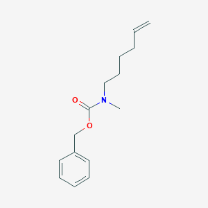 molecular formula C15H21NO2 B8126366 Hex-5-enyl-methyl-carbamic acid benzyl ester 