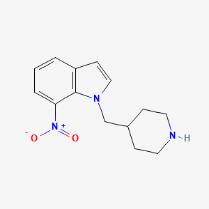 7-Nitro-1-piperidin-4-ylmethyl-1H-indole