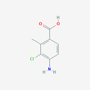 4-Amino-3-chloro-2-methylbenzoic acid