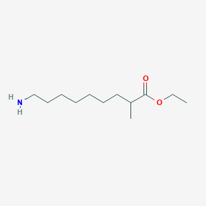 Ethyl 9-amino-2-methylnonanoate
