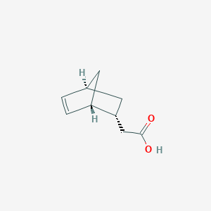 molecular formula C9H12O2 B8127266 2-((1R,2R,4R)-Bicyclo[2.2.1]hept-5-en-2-yl)acetic acid 