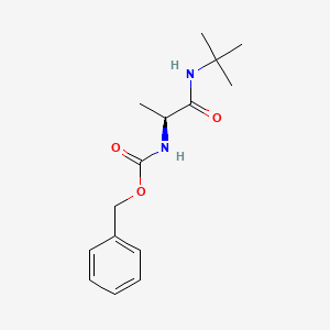 molecular formula C15H22N2O3 B8127418 t-Butyl Z-L-Alaninamide 