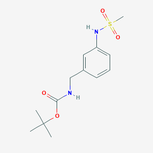 tert-Butyl{3-[(methylsulfonyl)amino]benzyl}carbamate