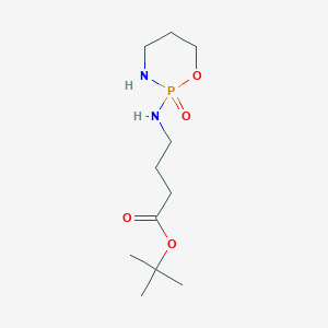 molecular formula C11H23N2O4P B8127671 Cyclophosphamide-C4-tert butyl ester 