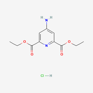 Diethyl 4-Aminopyridine-2,6-dicarboxylate Hydrochloride