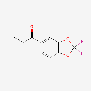 1-(2,2-Difluoro-2H-1,3-benzodioxol-5-yl)propan-1-one