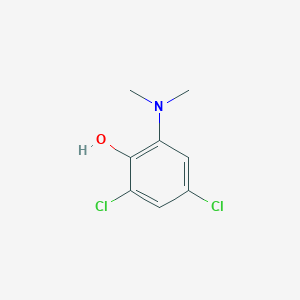 2,4-Dichloro-6-(dimethylamino)phenol