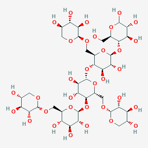 Xyl(a1-6)Glc(b1-4)[Xyl(a1-6)]Glc(b1-4)[Xyl(a1-6)]Glc(b1-4)Glc