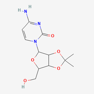 4-Amino-1-[6-(hydroxymethyl)-2,2-dimethyl-3a,4,6,6a-tetrahydrofuro[3,4-d][1,3]dioxol-4-yl]pyrimidin-2-one