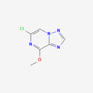 6-Chloro-8-methoxy-[1,2,4]triazolo[1,5-A]pyrazine