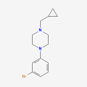 1-(3-Bromophenyl)-4-cyclopropylmethylpiperazine