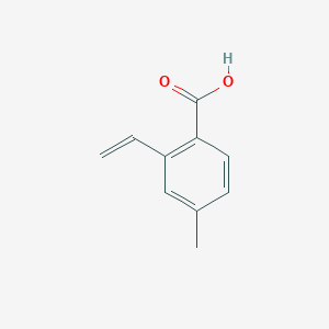 molecular formula C10H10O2 B8128057 2-Ethenyl-4-methylbenzoic acid 
