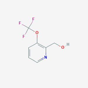 molecular formula C7H6F3NO2 B8128072 (3-(Trifluoromethoxy)pyridin-2-yl)methanol 