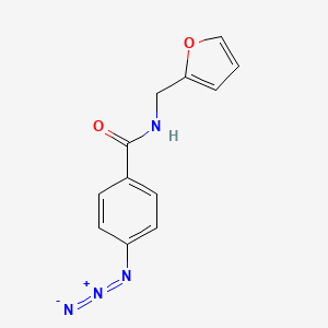 4-Azido-n-(2-furylmethyl)benzamide