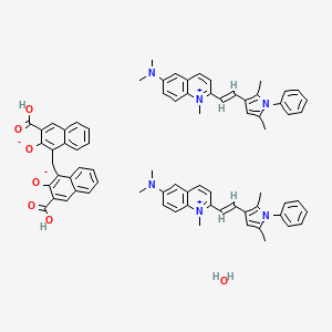 Pyrvinium pamoate salt hydrate, >=98% (HPLC)