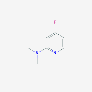 molecular formula C7H9FN2 B8128668 (4-Fluoropyridin-2-yl)dimethylamine 