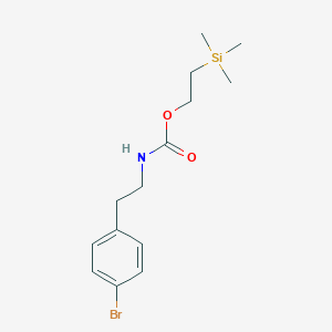 molecular formula C14H22BrNO2Si B8128684 2-(Trimethylsilyl)ethyl 4-bromophenethylcarbamate 