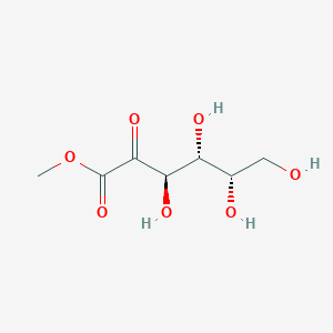 molecular formula C7H12O7 B8128690 methyl (3R,4R,5S)-3,4,5,6-tetrahydroxy-2-oxohexanoate 