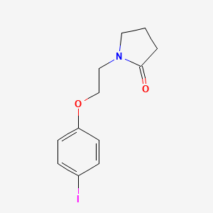 1-(2-(4-Iodophenoxy)ethyl)pyrrolidin-2-one