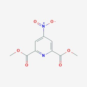 molecular formula C9H8N2O6 B8128969 4-硝基吡啶-2,6-二甲酸二甲酯 