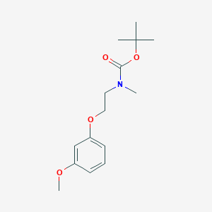 tert-Butyl N-[2-(3-methoxyphenoxy)ethyl]-N-methylcarbamate