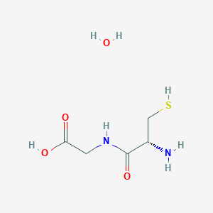 molecular formula C5H12N2O4S B8129101 L-cysteinylglycine monohydrate 