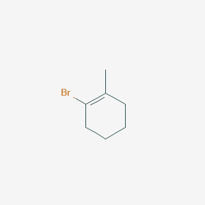 molecular formula C7H11Br B8129129 1-Bromo-2-methylcyclohex-1-ene CAS No. 99747-75-8