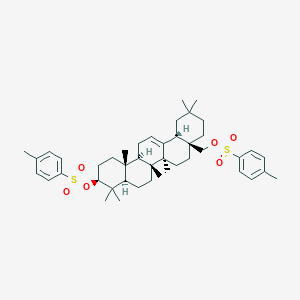 molecular formula C44H62O6S2 B8129141 (3beta)-Olean-12-en-3,28-diol di-tosylate 