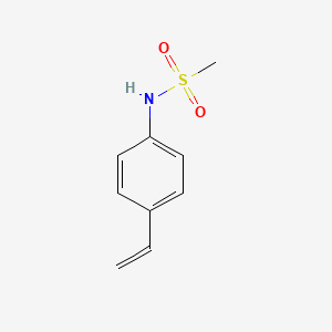 molecular formula C9H11NO2S B8129171 N-(4-EThenylphenyl)methanesulfonamide 