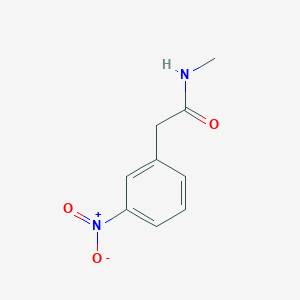 molecular formula C9H10N2O3 B8129197 N-methyl-2-(3-nitrophenyl)acetamide 
