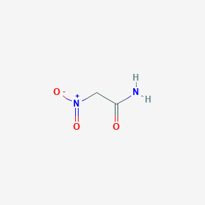 molecular formula C2H4N2O3 B081292 硝基乙酰胺 CAS No. 14011-21-3
