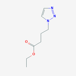 molecular formula C8H13N3O2 B8129213 EThyl 4-(1,2,3-triazol-1-yl)butanoate 