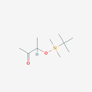 molecular formula C10H22O2Si B8129236 2-Butanone, 3-[[(1,1-dimethylethyl)dimethylsilyl]oxy]- CAS No. 108269-33-6