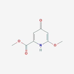 molecular formula C8H9NO4 B8129483 Methyl 4-hydroxy-6-methoxypicolinate 
