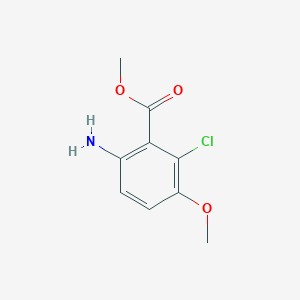 Methyl 6-amino-2-chloro-3-methoxybenzoate