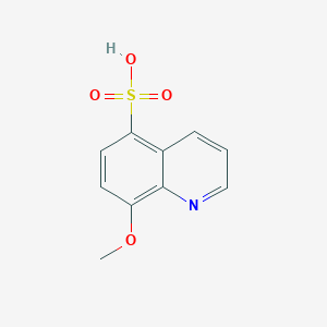 molecular formula C10H9NO4S B8129542 8-methoxyquinoline-5-sulfonic Acid 