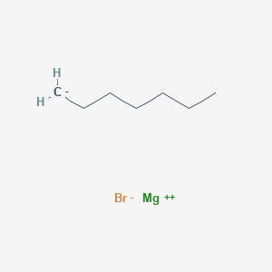molecular formula C7H15BrMg B081298 Heptylmagnesium Bromide CAS No. 13125-66-1