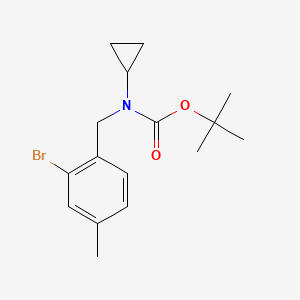 tert-Butyl (2-bromo-4-methylbenzyl)(cyclopropyl)carbamate