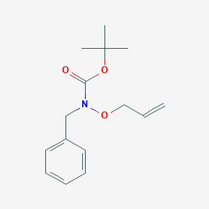 molecular formula C15H21NO3 B8129897 N-Boc-O-allyl-N-benzylhydroxylamine 