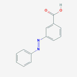 B081299 Benzoic acid, 3-(phenylazo)- CAS No. 14474-22-7