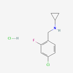 (4-Chloro-2-fluorobenzyl)-cyclopropylamine hydrochloride