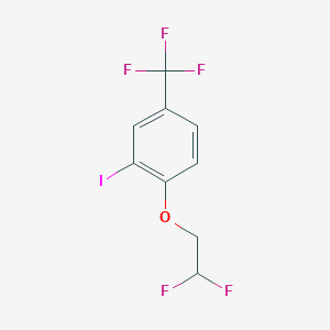 1-(2,2-Difluoroethoxy)-2-iodo-4-trifluoromethylbenzene