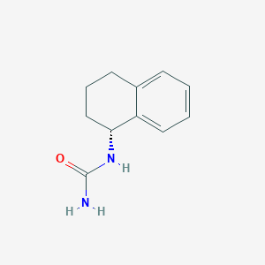 molecular formula C11H14N2O B8130355 (R)-(1,2,3,4-Tetrahydronaphthalen-1-yl)-urea 