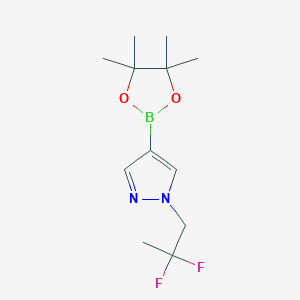 1-(2,2-Difluoropropyl)-4-(4,4,5,5-tetramethyl-[1,3,2]dioxaborolan-2-yl)-1H-pyrazole