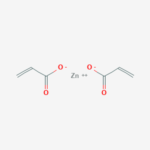 molecular formula C6H6O4Zn B081305 丙烯酸锌 CAS No. 14643-87-9