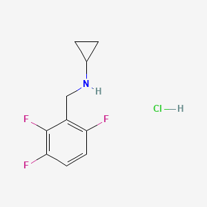N-(2,3,6-trifluorobenzyl)cyclopropanamine hydrochloride